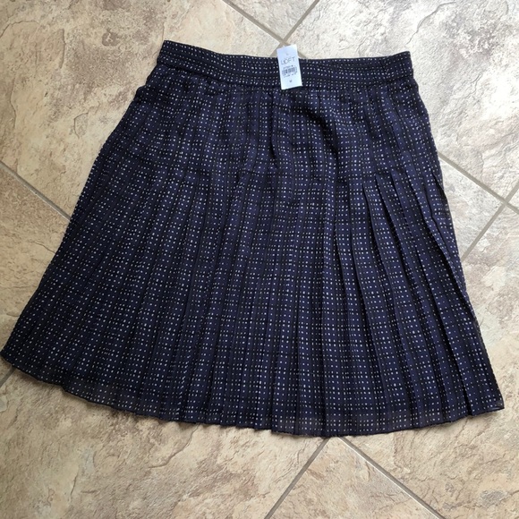 LOFT Dresses & Skirts - Loft Women’s Lined Pleated Skirt Brand New W/Tags